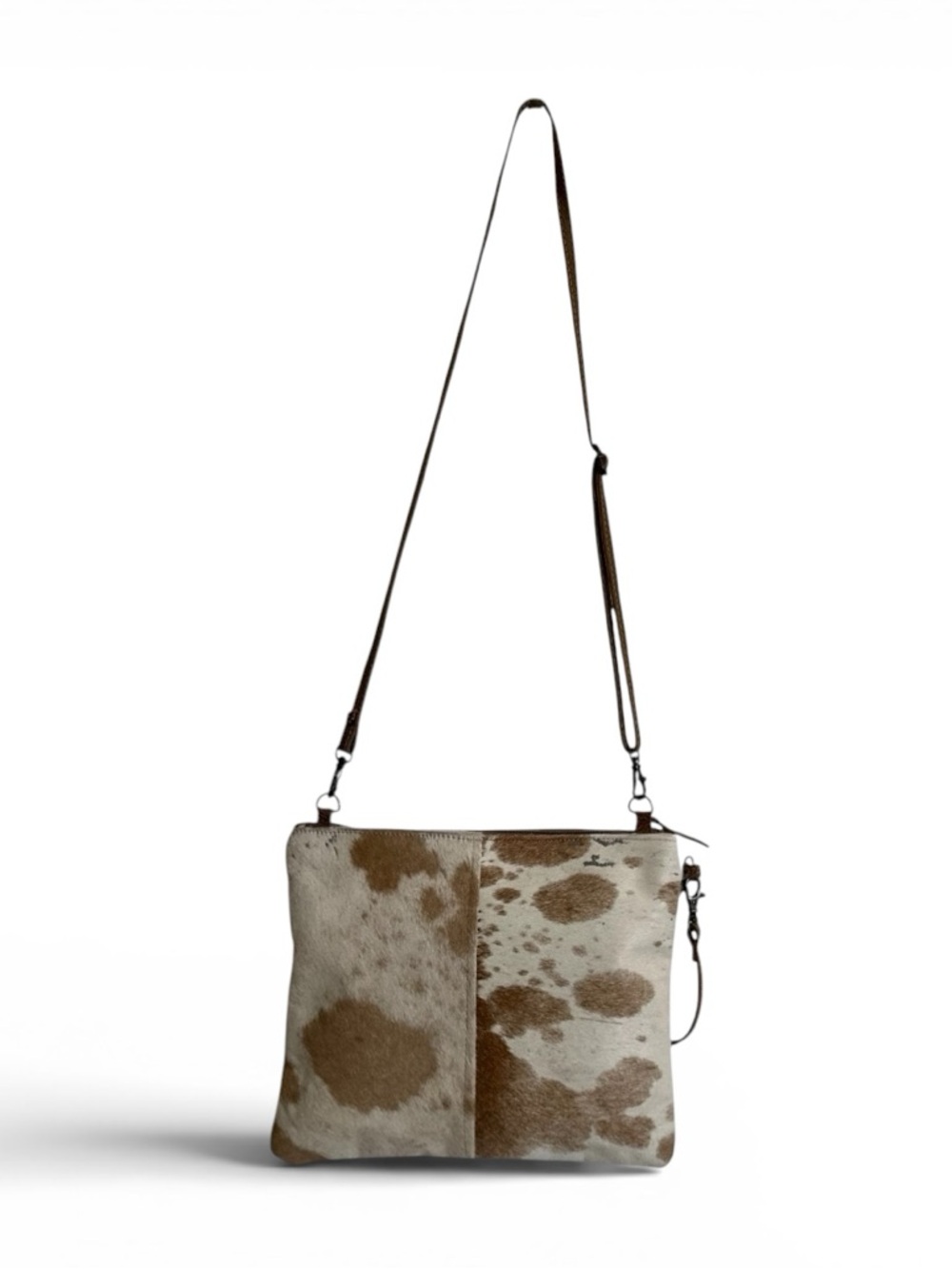 Myra Bag Cowhide Brown Leather & Hairon - Picture 2 of 10
